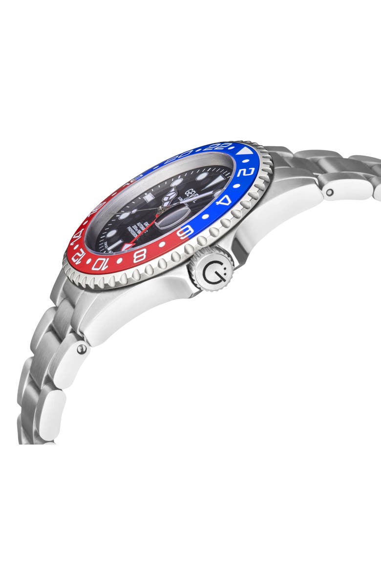 GEVRIL Wall Street Chronograph Bracelet Watch, 43mm, Alternate, color, 