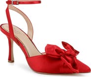 Jewel Badgley Mischka Francine Ankle Strap Pointed Toe Sandal