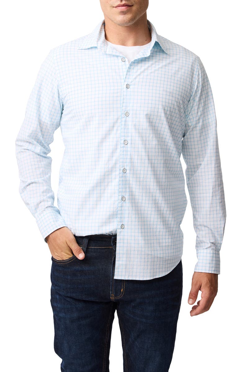 Rodd & Gunn Ashmore Place Check Cotton Button-Up Shirt, Main, color, 