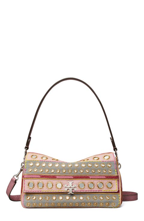 Small Charlie Embellished Shoulder Bag