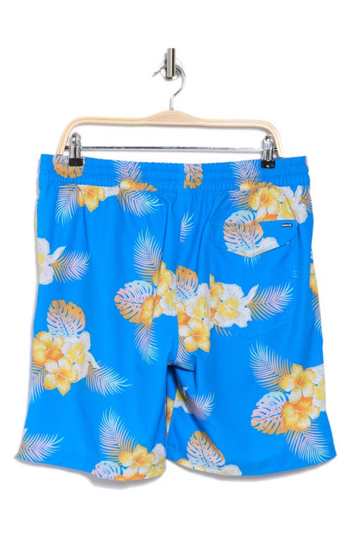 Hurley Chicama Volley Swim Trunks In Blue