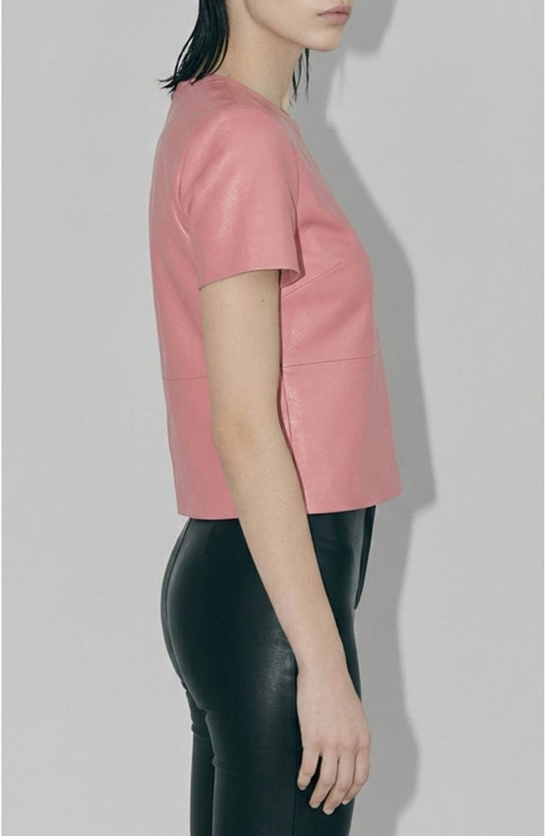 AS by DF Awaken Recycled Leather Tee, Alternate, color, Mauve