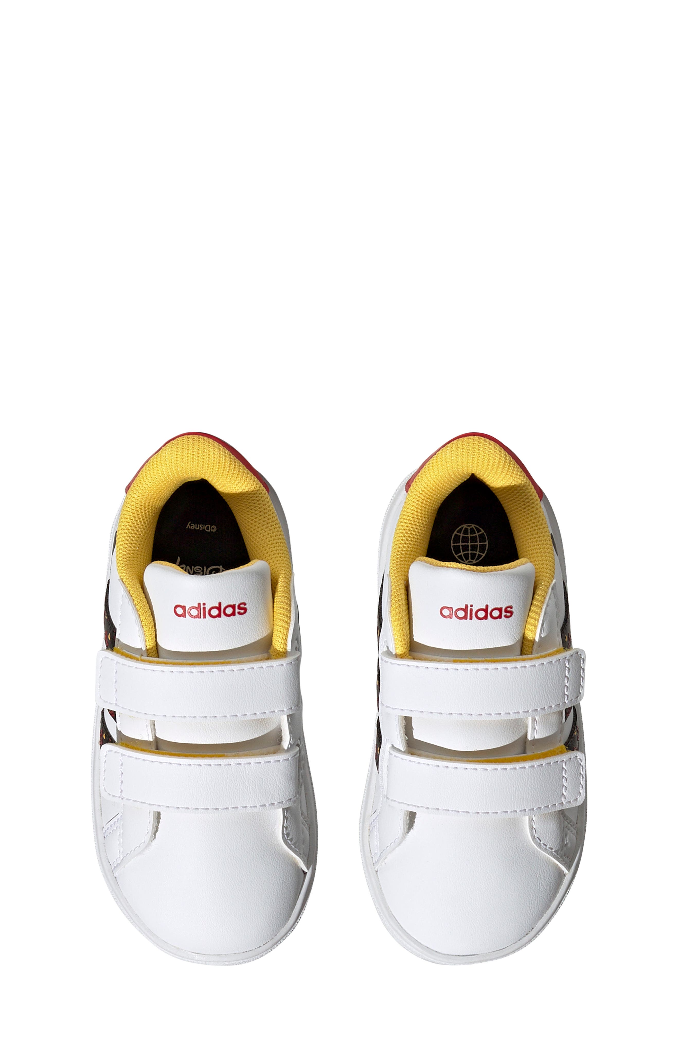 adidas x Disney<sup>®</sup> Kids' Grand Court Mickey Mouse Sneaker, Alternate, color, 