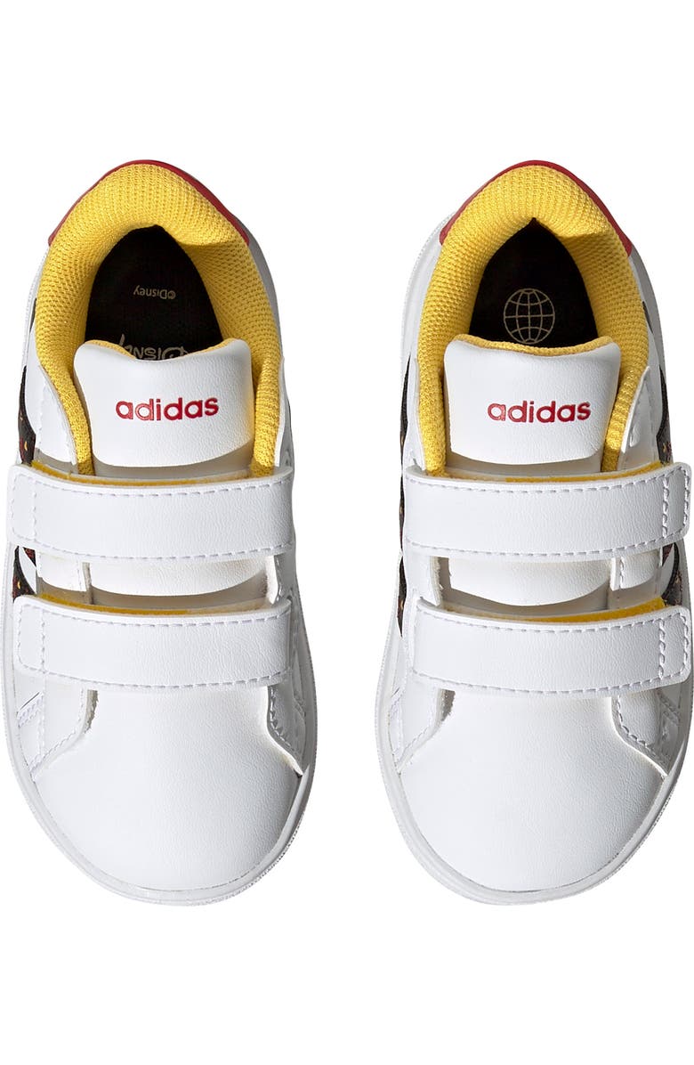 adidas x Disney<sup>®</sup> Kids' Grand Court Mickey Mouse Sneaker, Alternate, color,