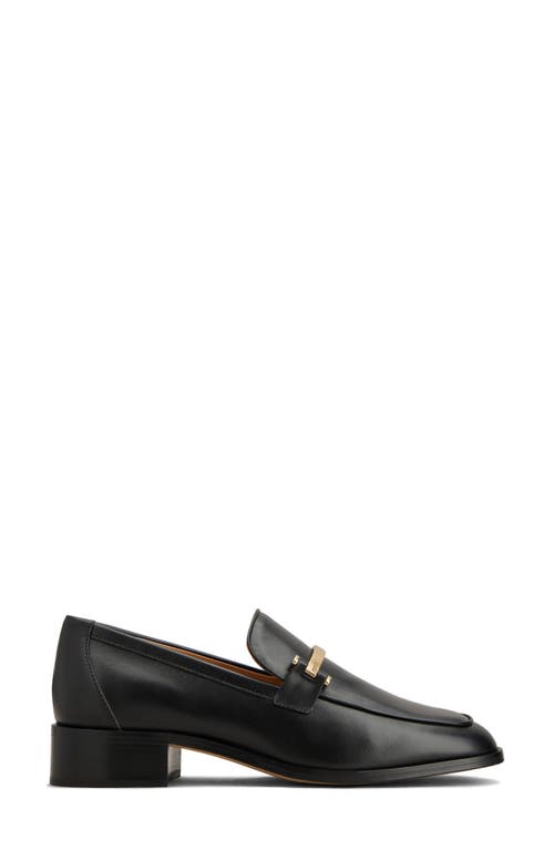 Shop Tod's Barretta Block Heel Loafer In Nero