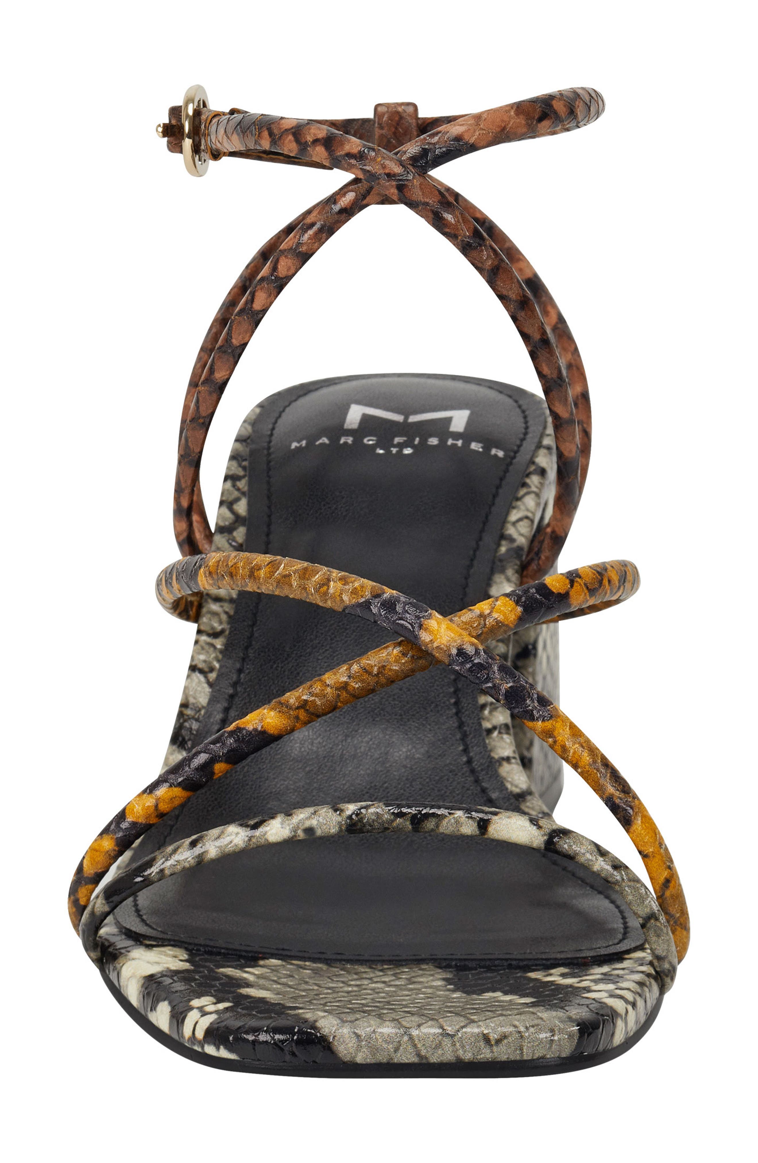 Nakita Sandal, Alternate, color, YELLOW SNAKE PRINT