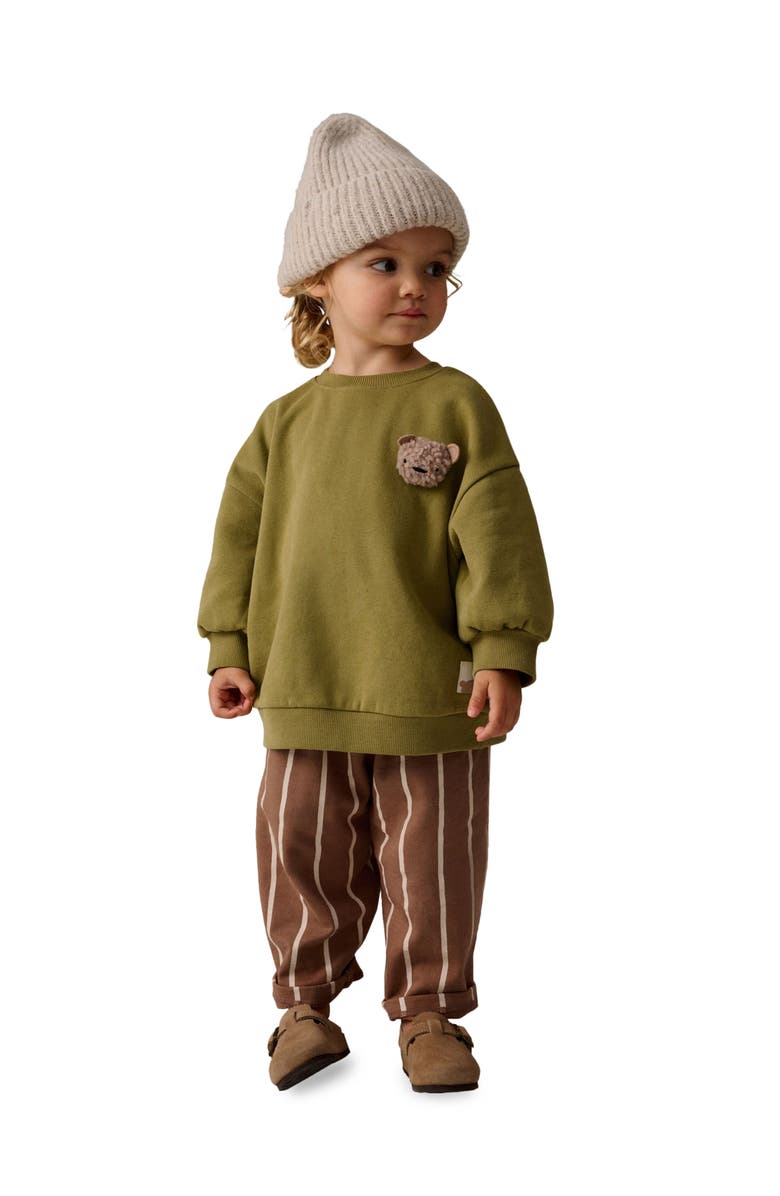 NEXT Kids' Sweater & Stripe Pants Set, Alternate, color,