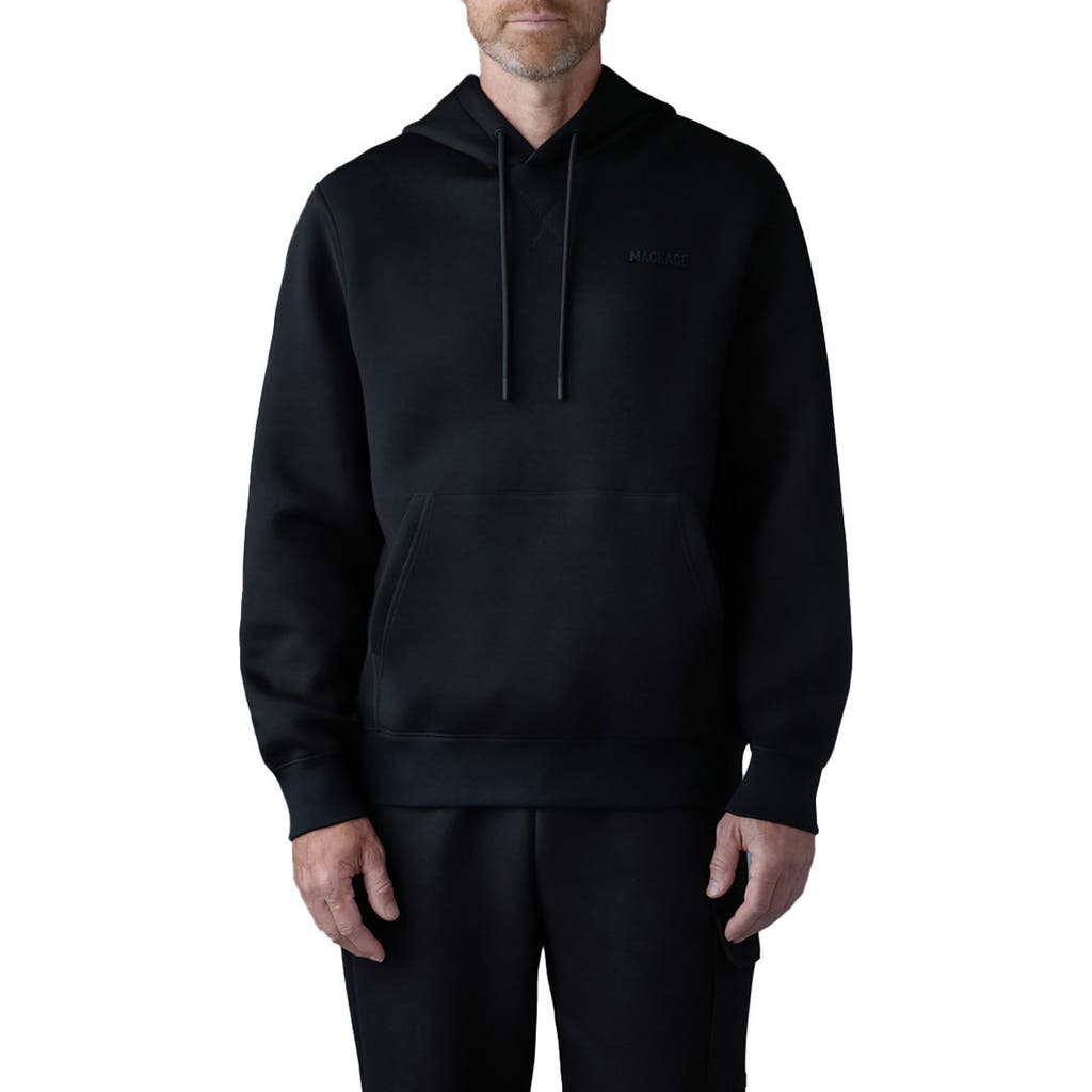 MACKAGE MACKAGE KRYSTIAN DOUBLE FACE JERSEY HOODIE