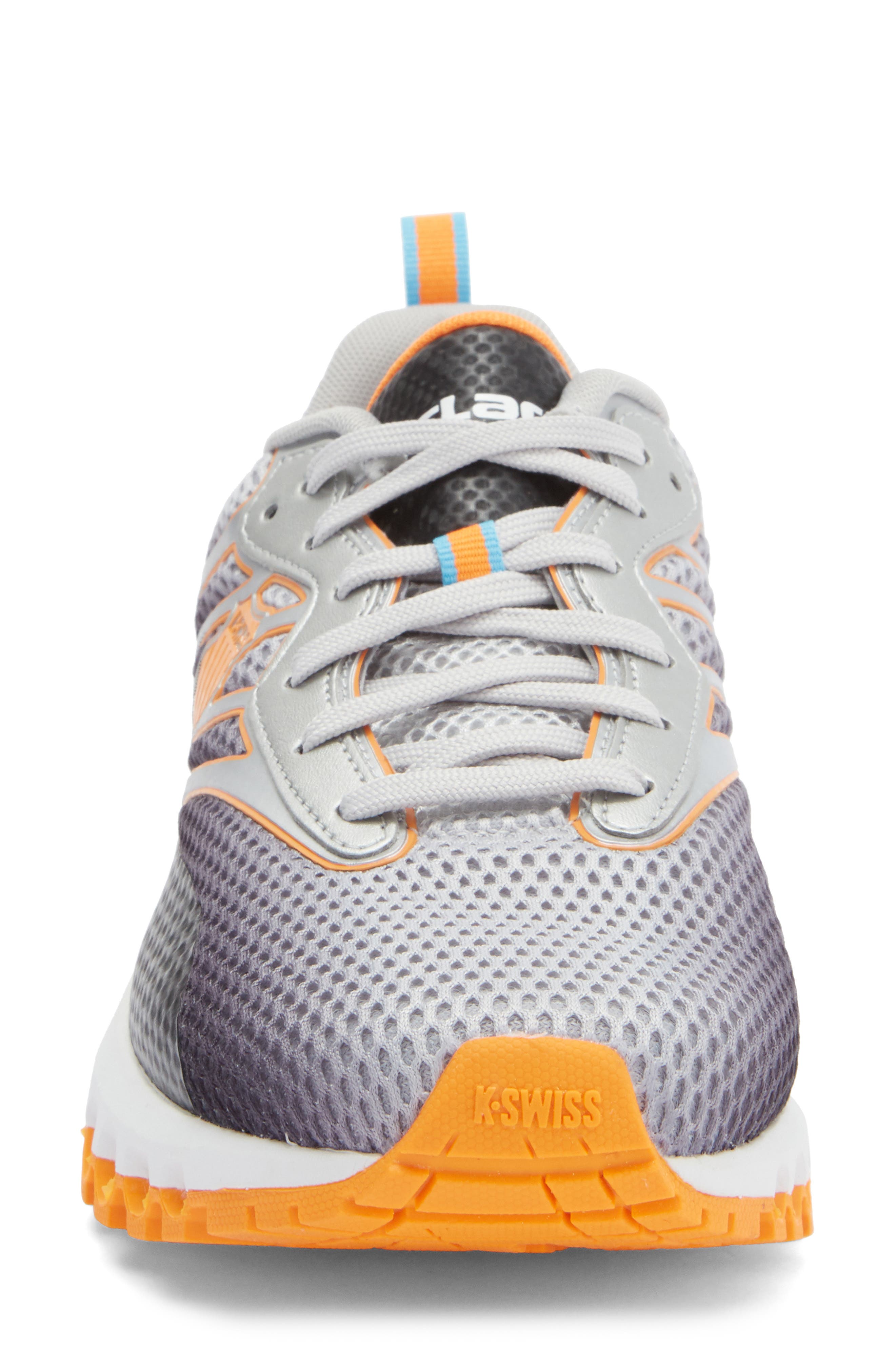 K-Swiss x McLaren Tubes Sport Sneaker, Alternate, color, Gray/ Black/ Papaya
