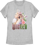 Wicked: For Good Women's Wicked For Good Glinda Side Profile Pose Graphic T-Shirt