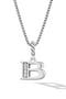  Sterling Silver - B