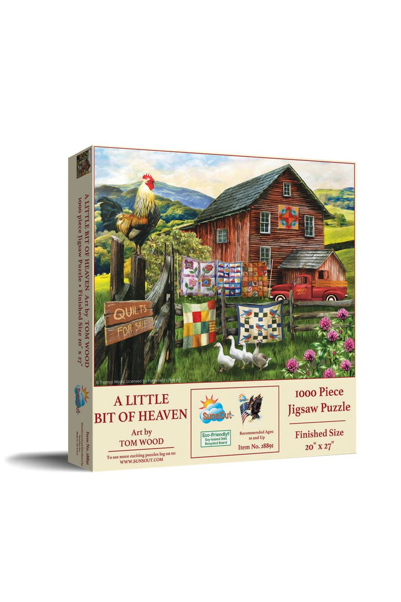 A Little Bit of Heaven 1000 piece Jigsaw Puzzle for Adults, Main, color, Multicolor