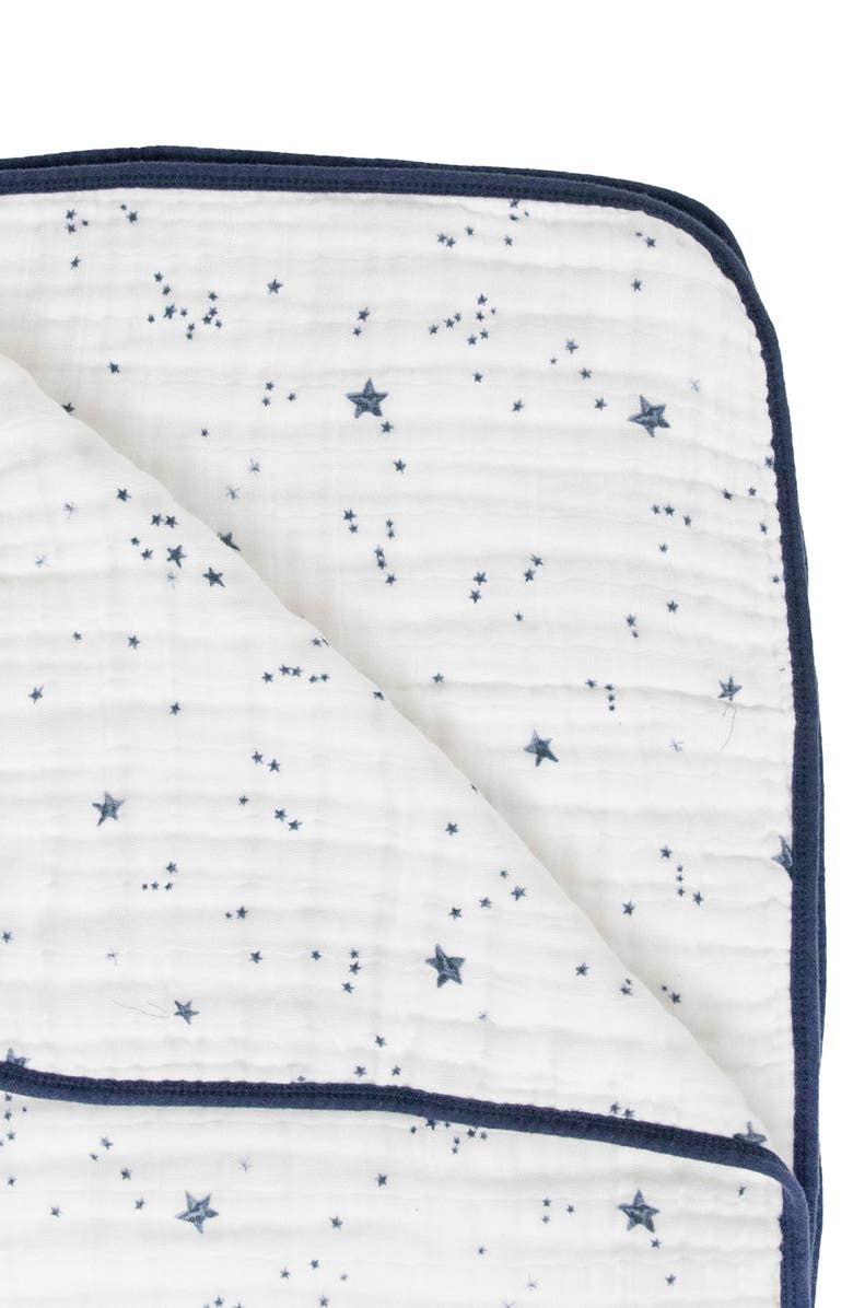 little unicorn Original Cotton Muslin Quilt, Alternate, color, Shooting Stars