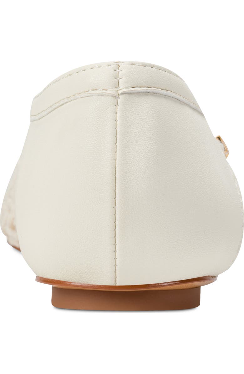 DKNY Avery Ballet Flat, Alternate, color, Ivory