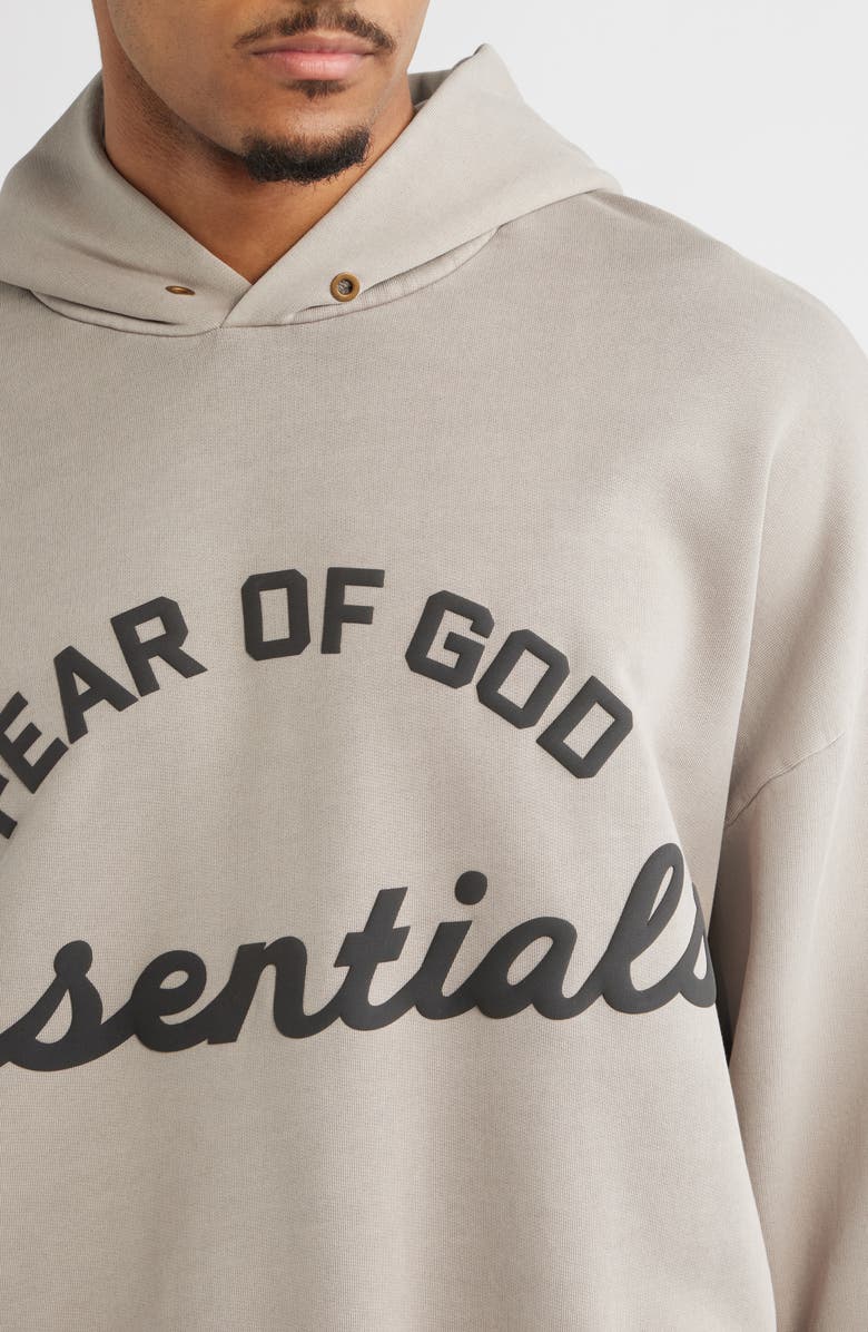 Fear of God Essentials '90s Fit Training Logo Hoodie, Alternate, color, Faded Seal