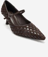 Prologue Shoes Rhodes Woven Mary Jane Pump