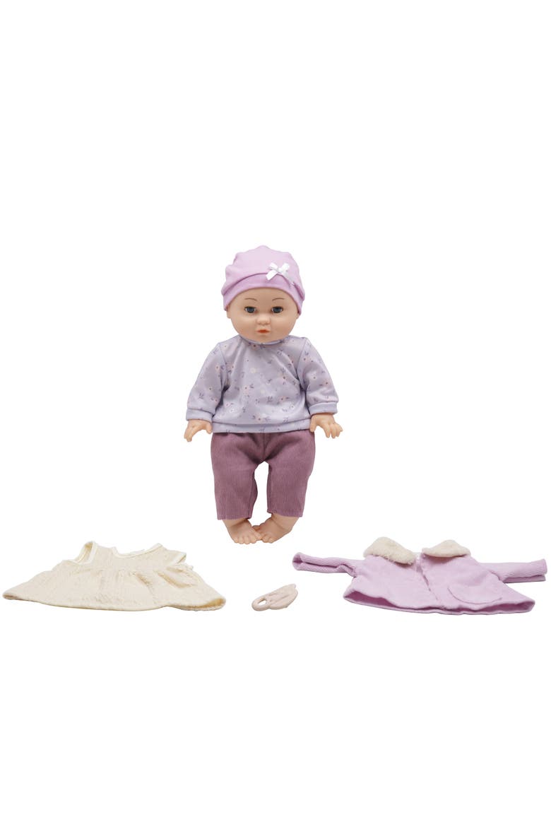 14" Baby Doll Changing Fun Set With Clothing Accessories, Main, color, Multicolored