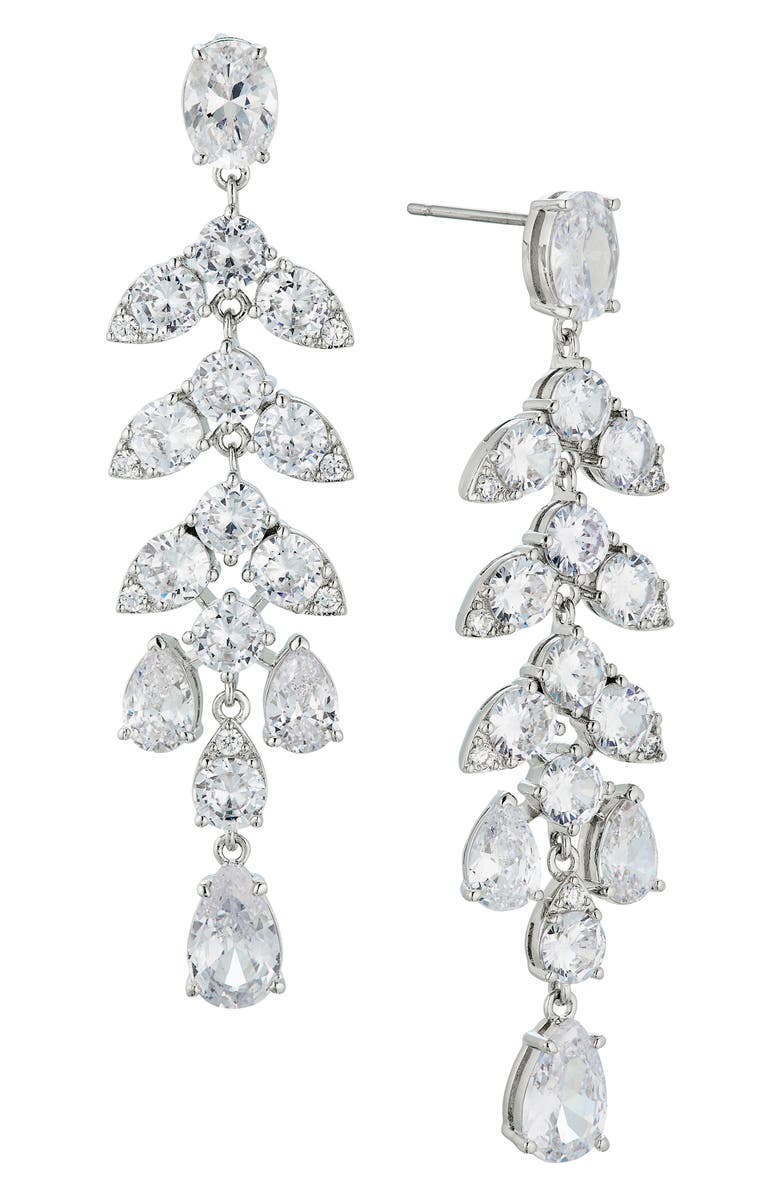 Nadri Chandelier Drop Earrings, Main, color, 