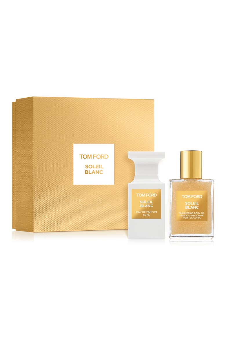 定価4万TOM FORD SOLEIL BLANC 香水 ボディオイル セット TOM FORD Soleil Blanc Eau de Parfum & Shimmer Body Oil Gift Set