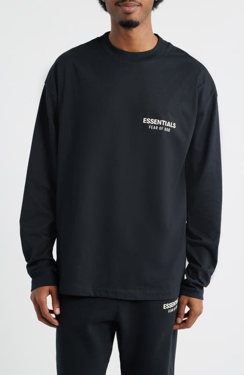 Classic Fit Long Sleeve Logo Graphic T-Shirt