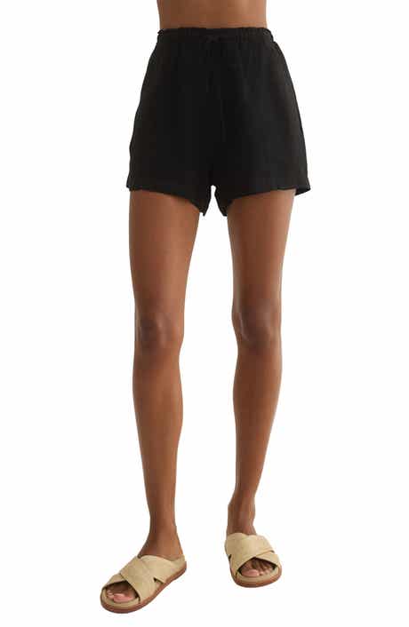 Drawstring Waist Shorts