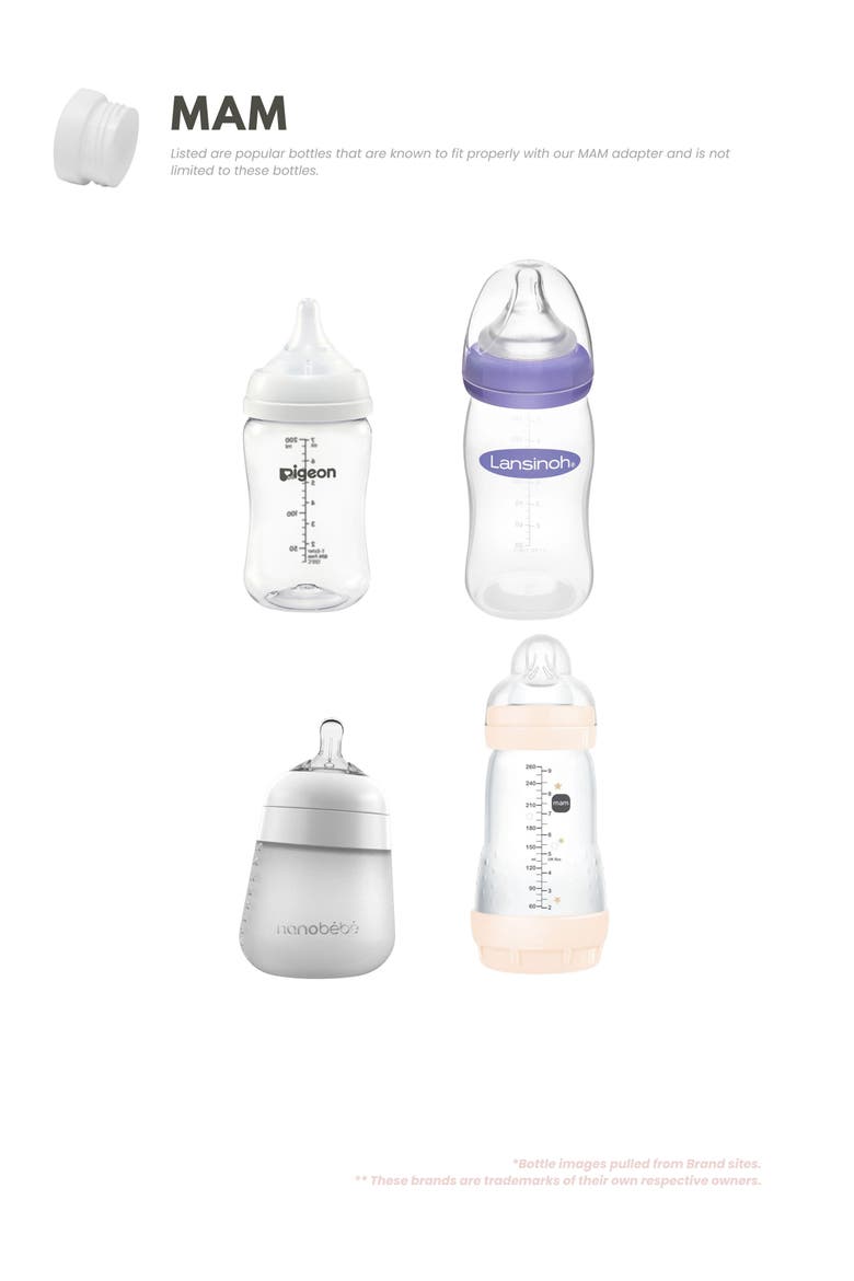 3.0 Portable Bottle Warmer Pro with MAM Adapter, Alternate, color, MARBLE