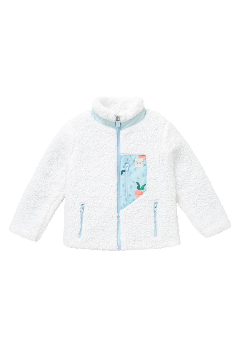 Kids' Benne the Bunny 2-in-1 Stuffed Animal Faux Fur Jacket, Alternate, color, WHITE