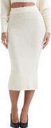HOUSE OF CB Mishka Bouclé Skirt