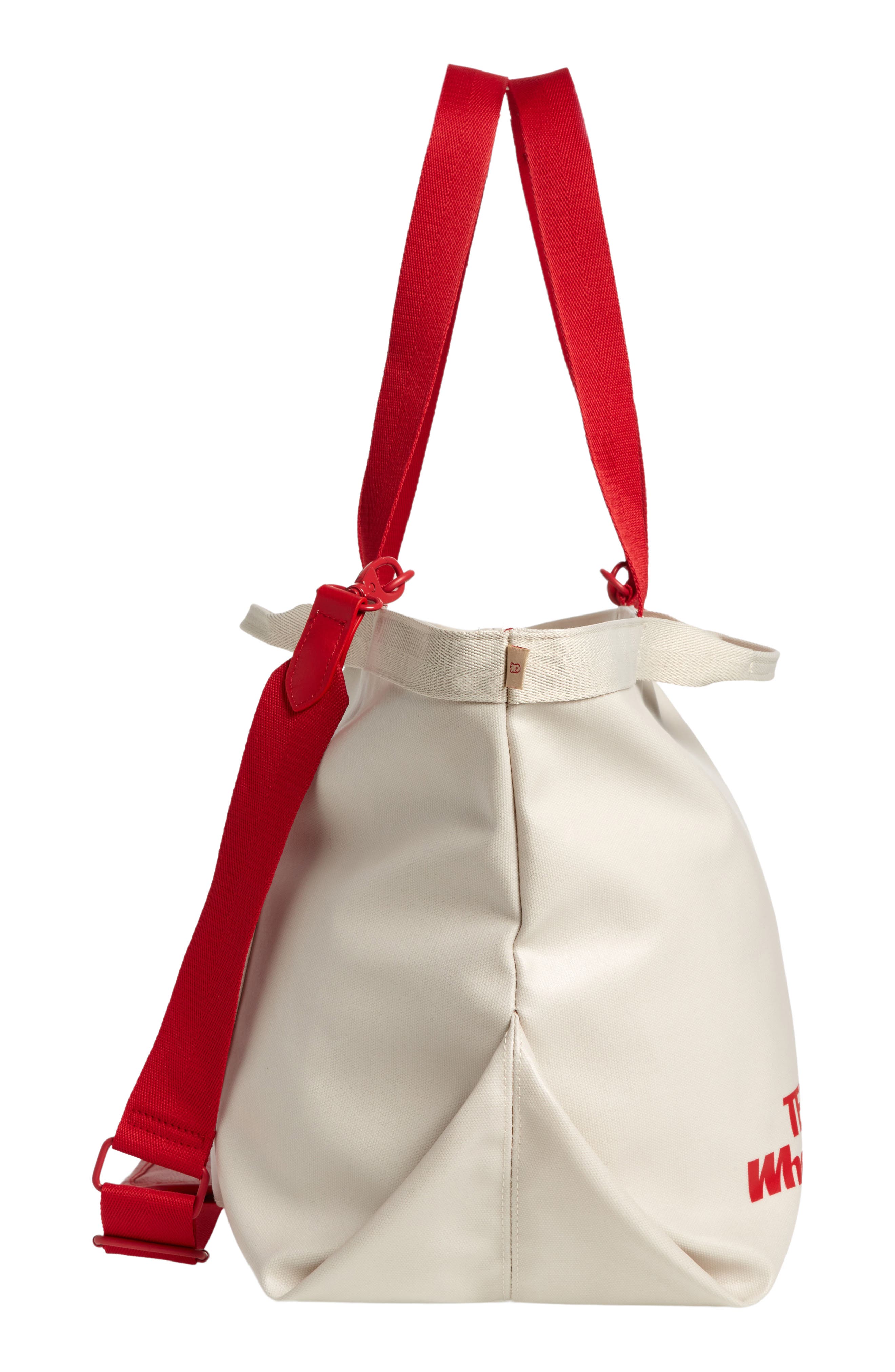 Béis x Lonely Ghost Canvas Tote, Alternate, color, 