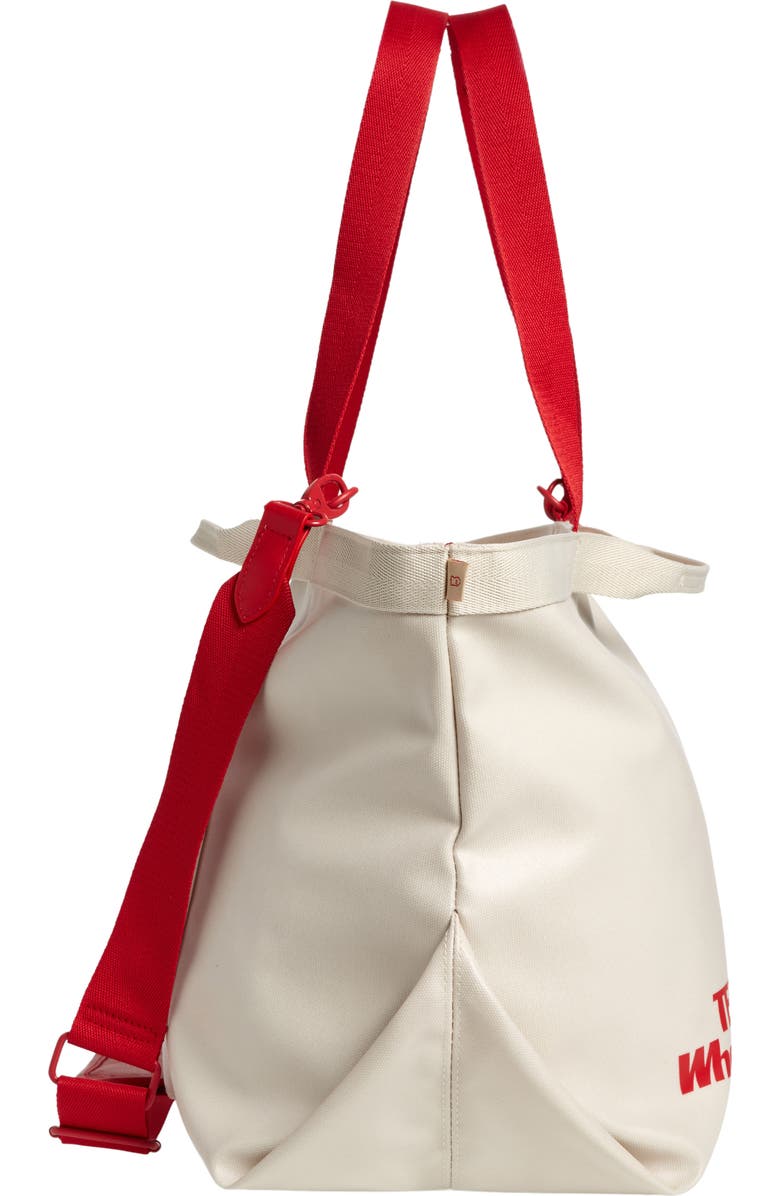 Béis x Lonely Ghost Canvas Tote, Alternate, color,