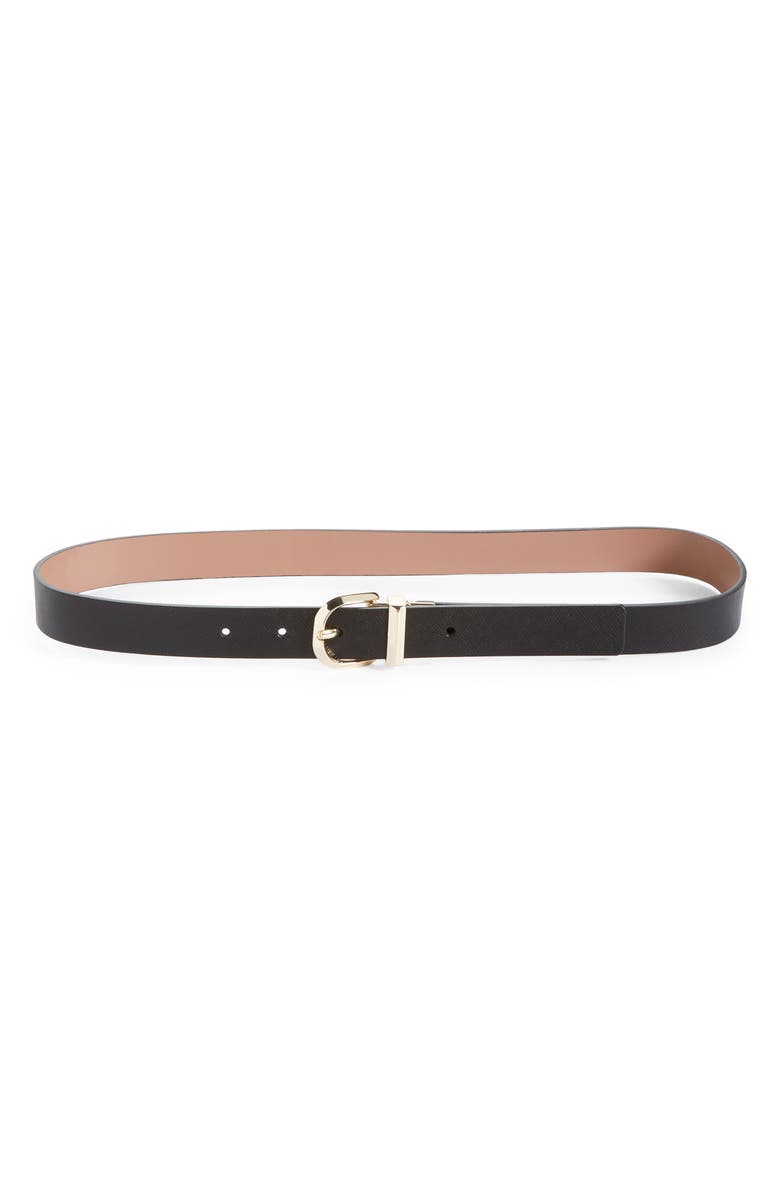 Kate Spade New York reversible leather belt, Main, color, 