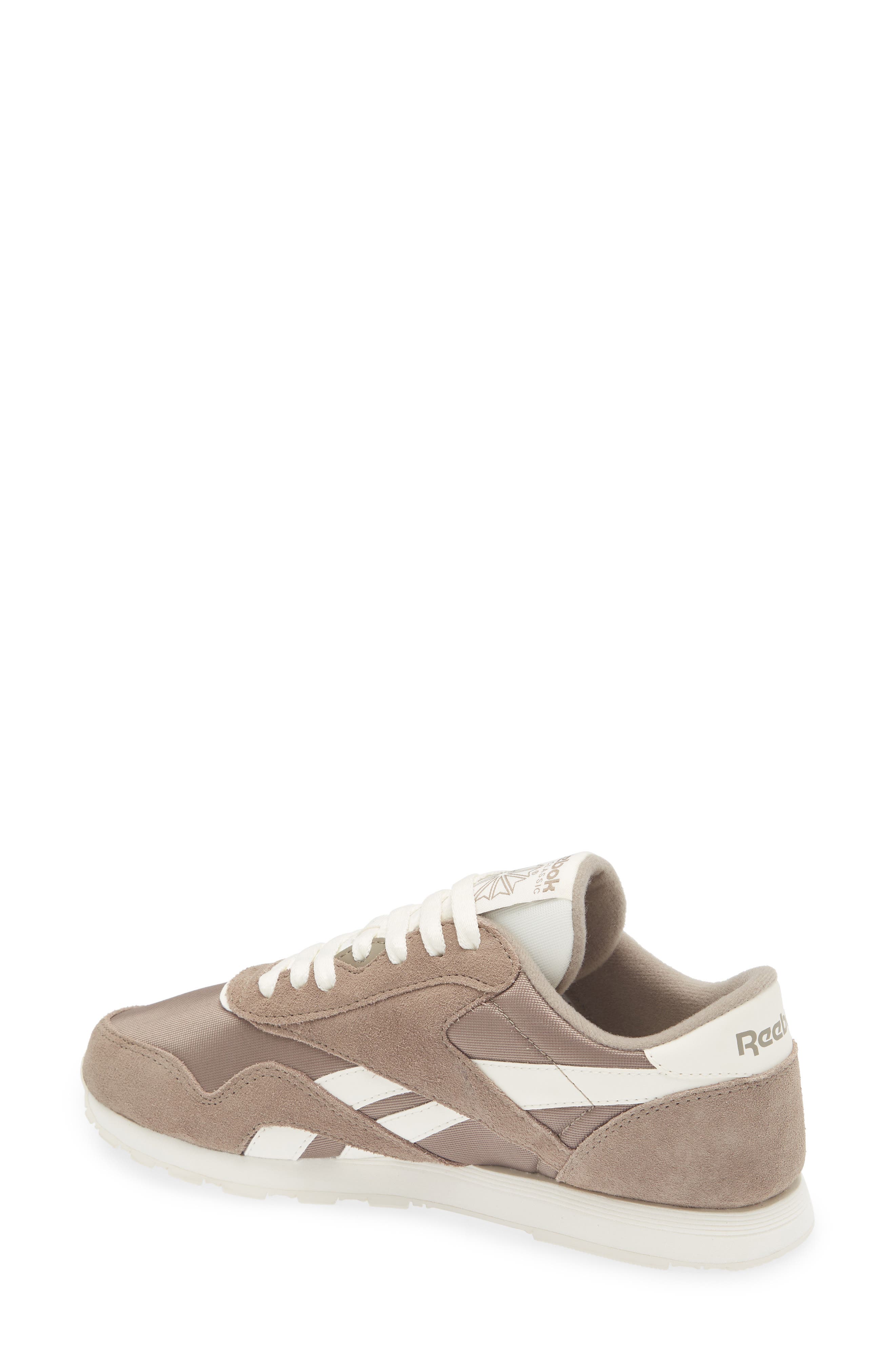 Reebok Classic Nylon Sneaker, Alternate, color, Gritty Grey/Gritty Grey/Chalk