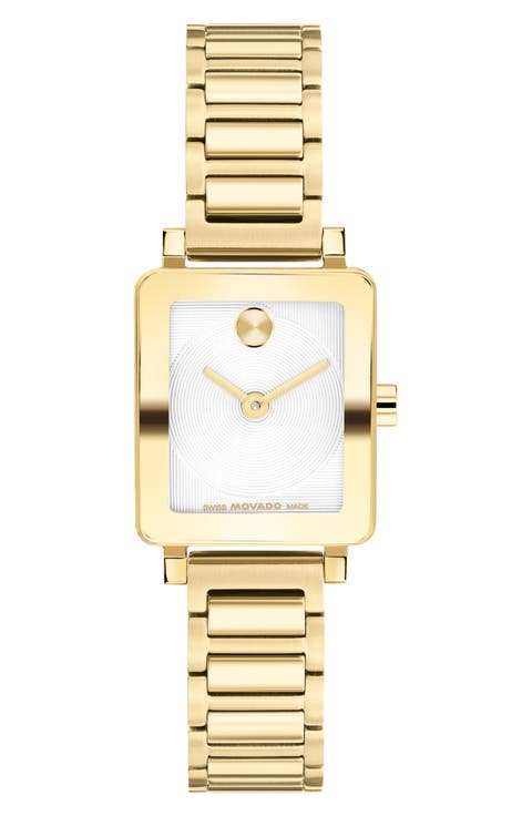 Mini Bold Evolution 2.0 Tank Bracelet Watch, 20mm x 23mm