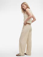 Koton Mid-Rise Wide Leg Trousers