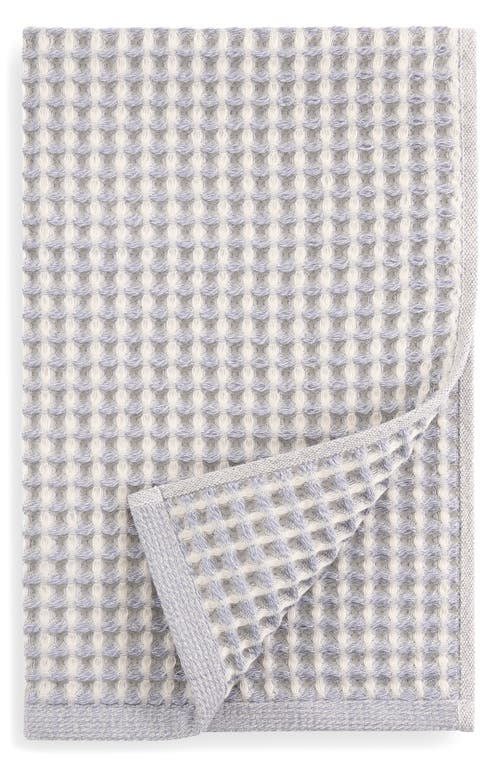 Dkny Pure Yarn Dyed Waffle Cotton Bath And Hand Towel 4-piece Set In Gray