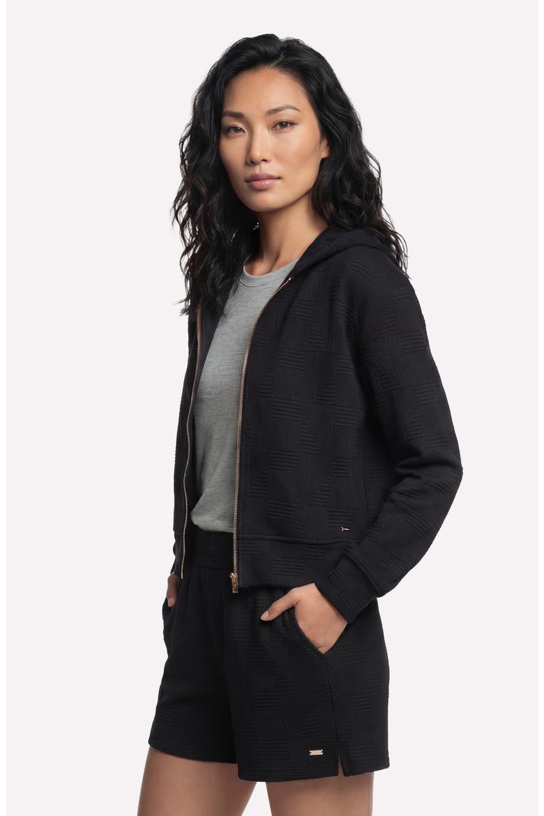 GOWALK Everywhere Diamond Full Zip Jacket, Alternate, color, BOLD BLACK