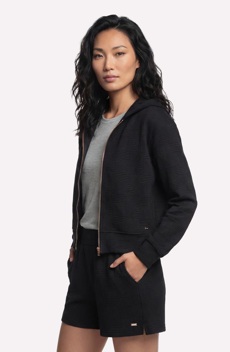 SKECHERS GOWALK Everywhere Diamond Full Zip Jacket, Alternate, color, Bold Black