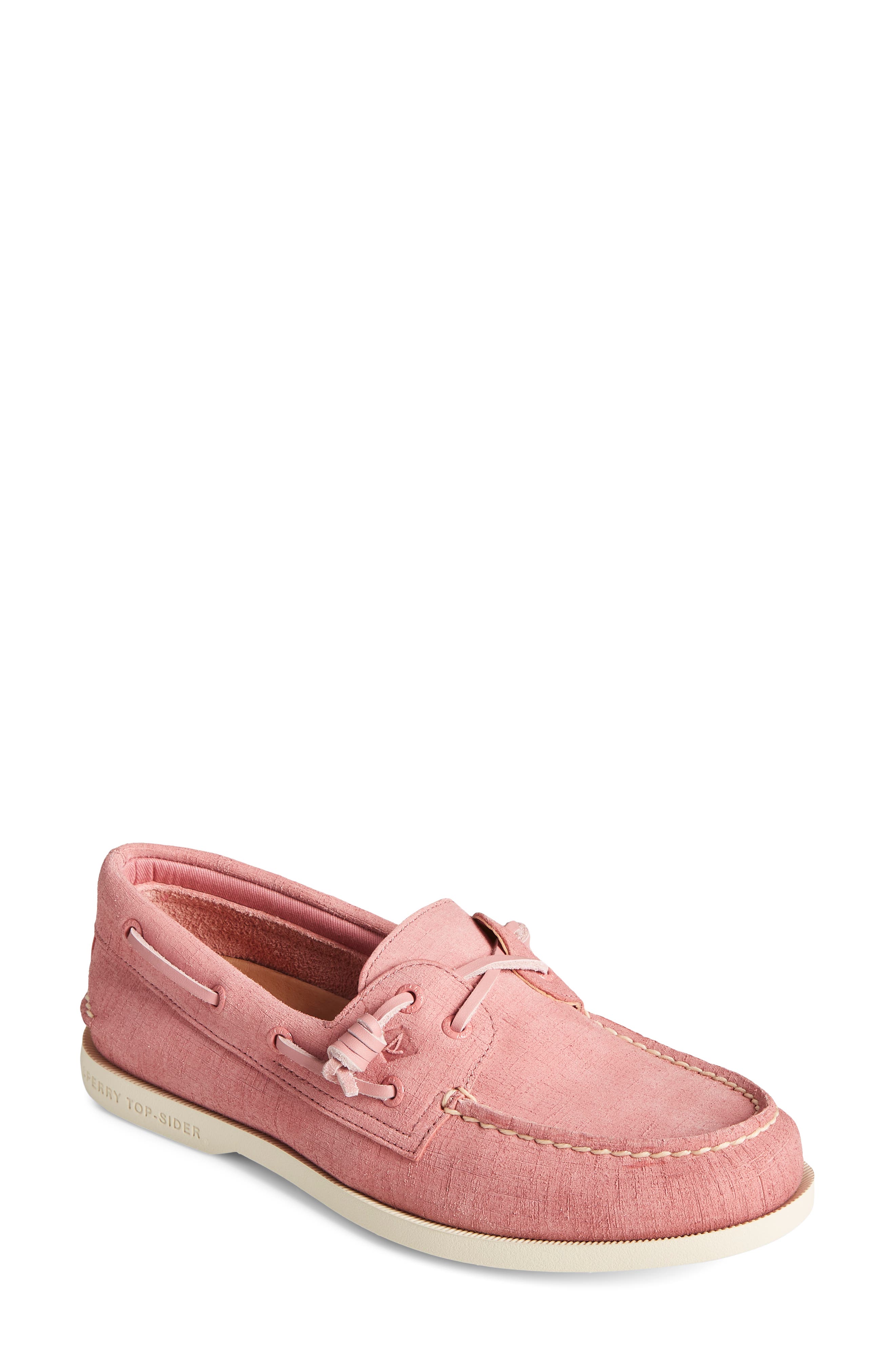 A/O 2-Eye Plushwave Checkmate Slip-On Sneaker, Main, color, DUSTY ROSE