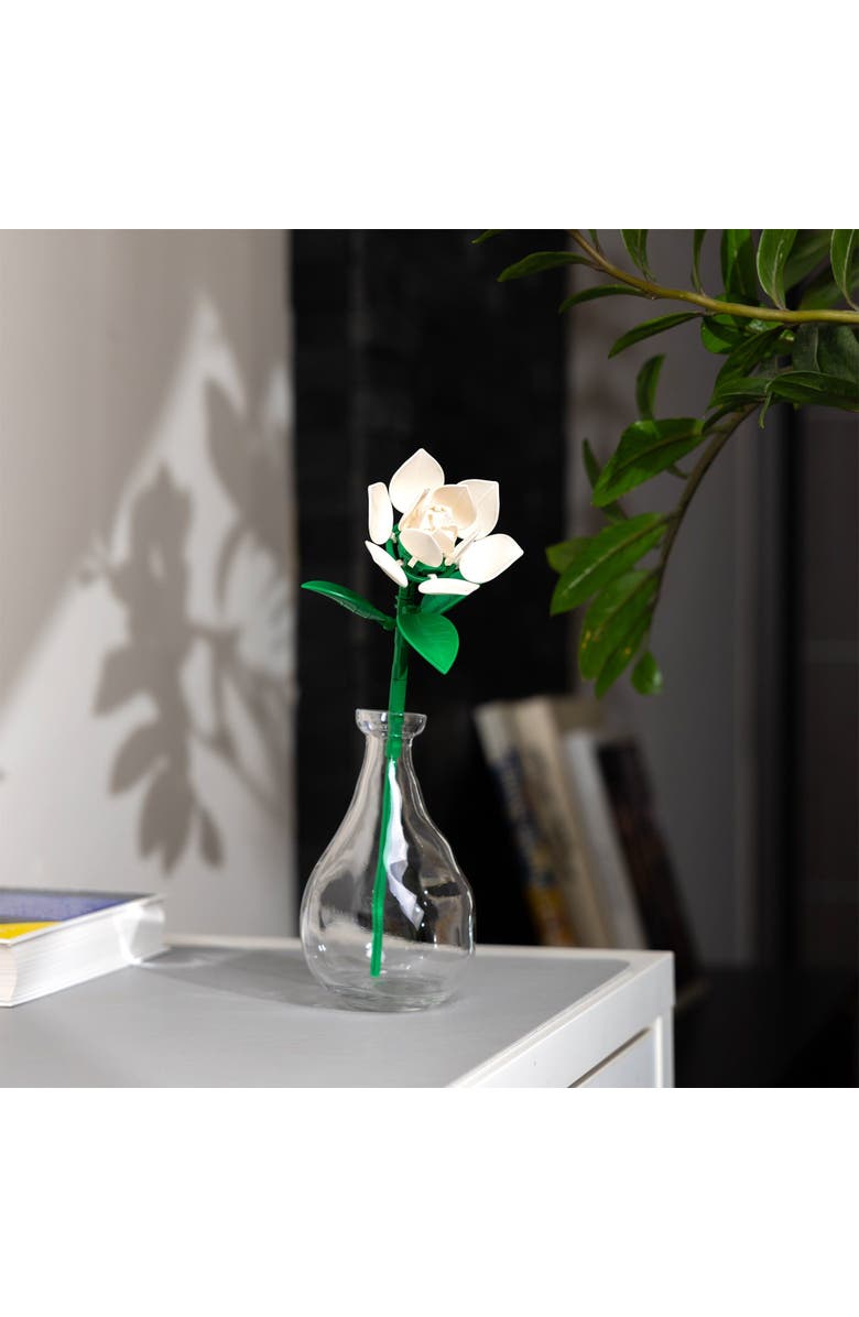 Brickcraft Bricktanicals White Gardenia Building Set, Alternate, color, White