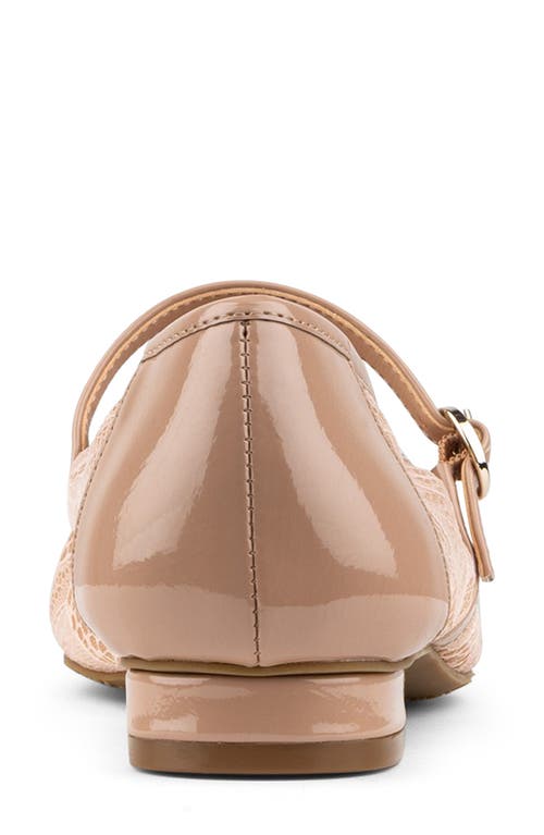 Donald Pliner Mary Jane Ballet Flat In Animal Print