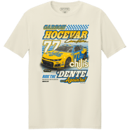 Spire Motorsports Men's Spire Motorsports Natural Carson Hocevar #77 Chili's Car Throwback T-Shirt