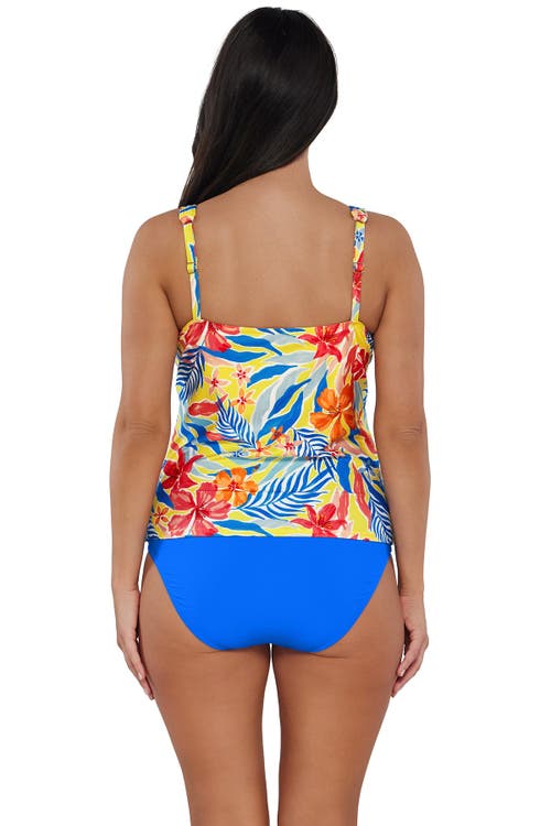 Sunsets Escape Emerson Tankini Swimsuit Top In Suncatcher