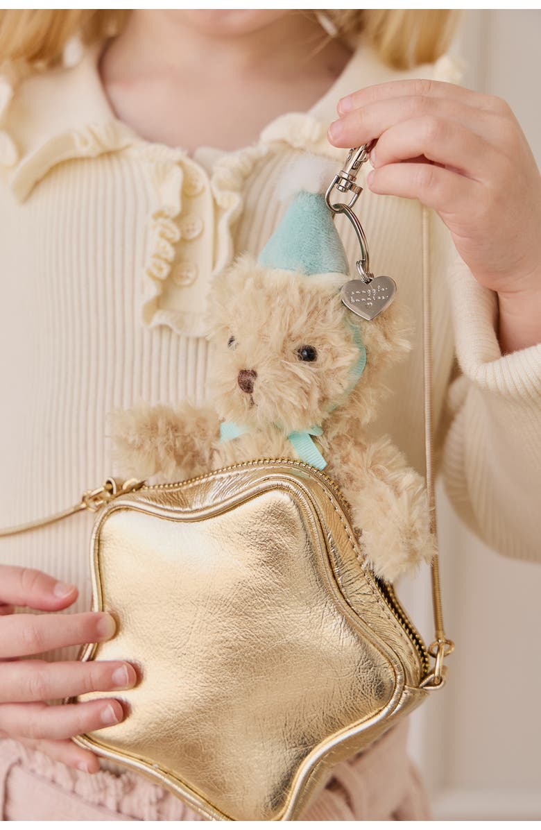 Snuggle Bunnies Stuffed Animal Birthday Arthur Keyring, Alternate, color, Sky