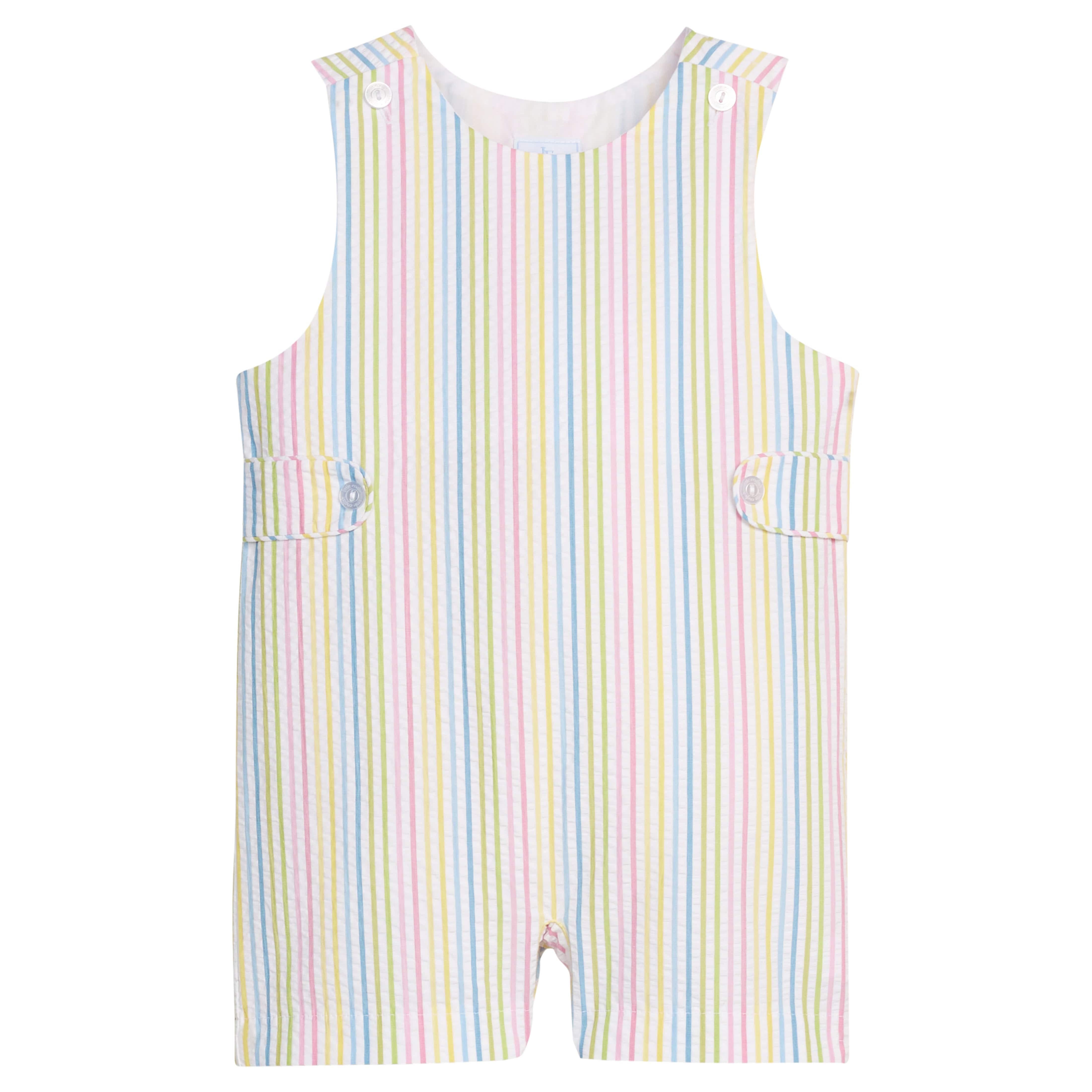 selected Rainbow Stripe Seersucker