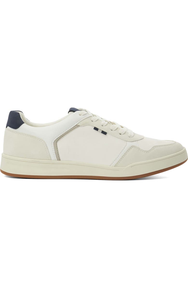 Dune London Tinted Sneaker, Alternate, color, White