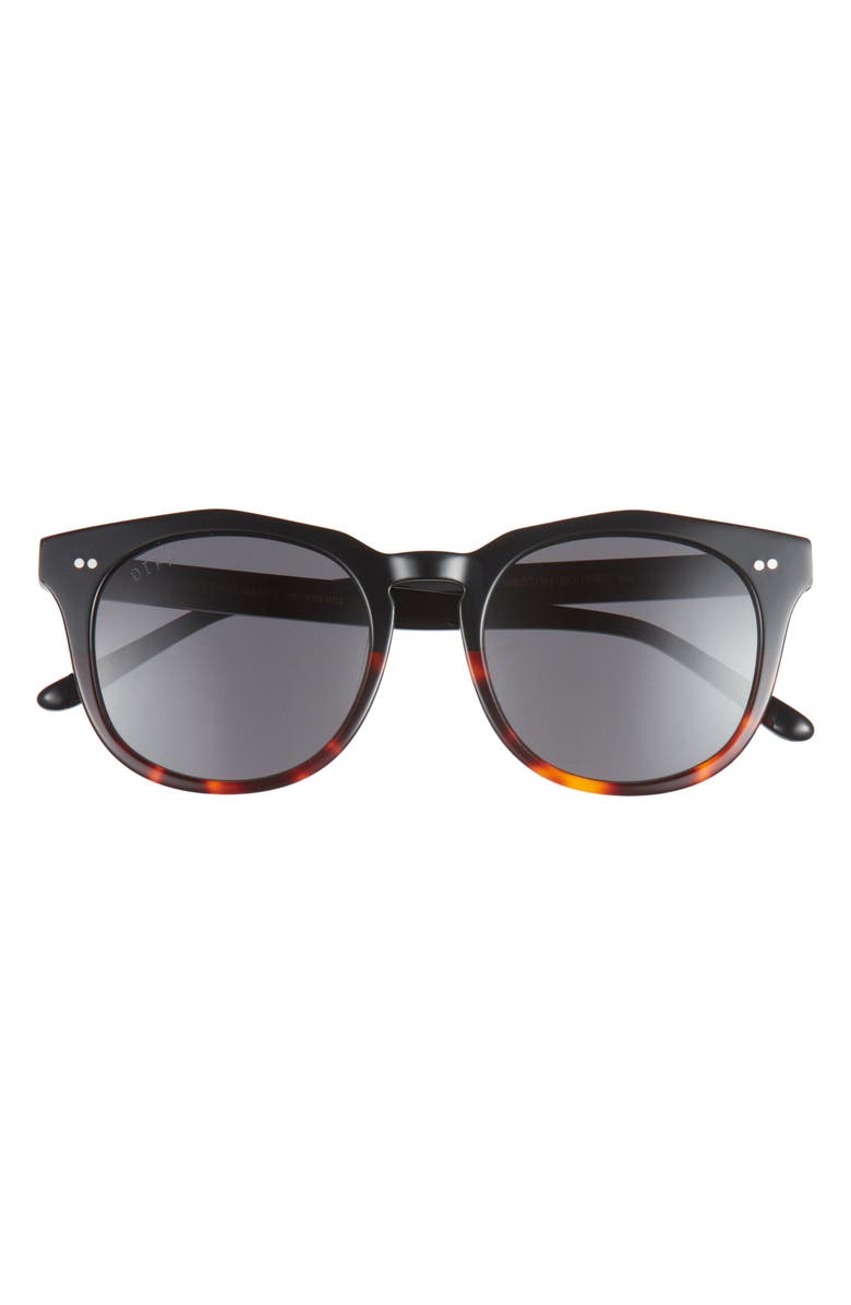 DIFF Weston 50mm Round Sunglasses, Main, color,