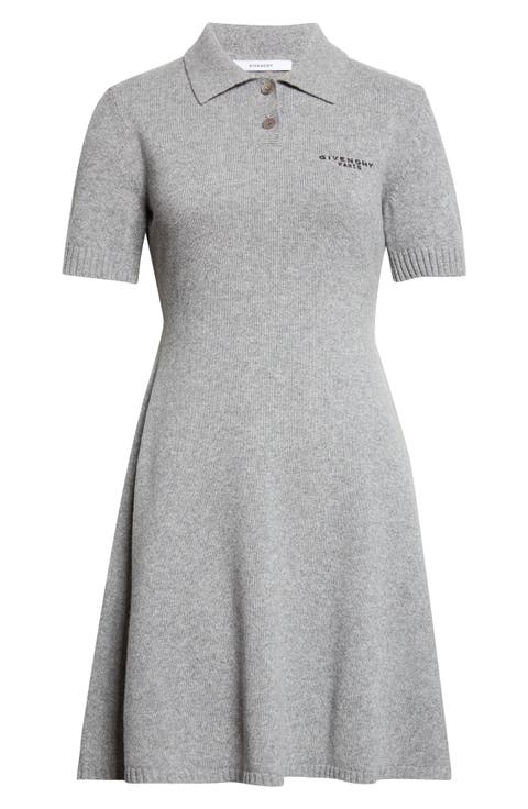 Wool & Cashmere Polo Minidress