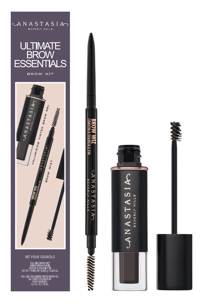 Ultimate Brow Essentials Kit $51 Value, Main, color, MEDIUM BROWN