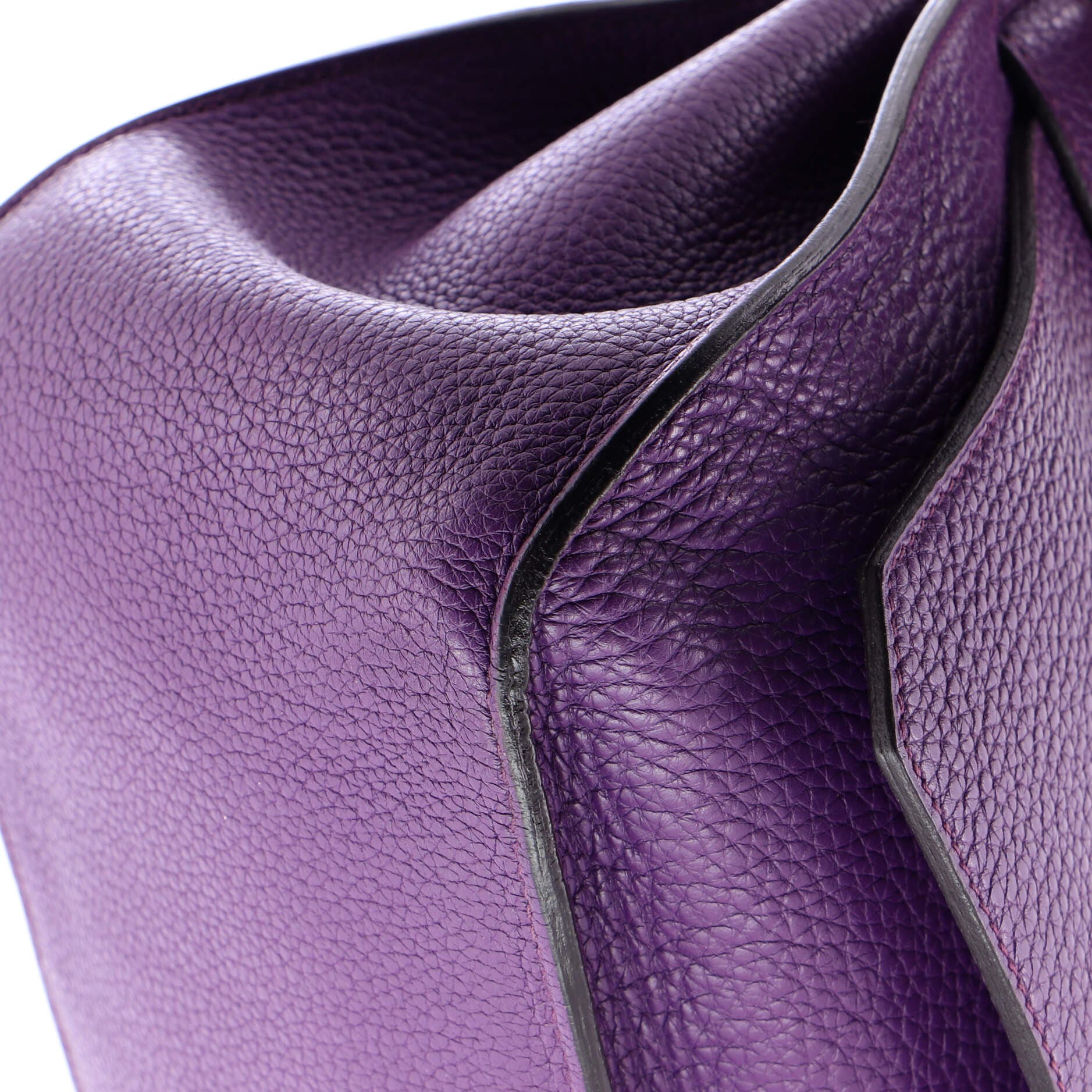 Pre-Owned Hermes Jypsiere Bag Clemence 34, Alternate, color, Ultraviolet