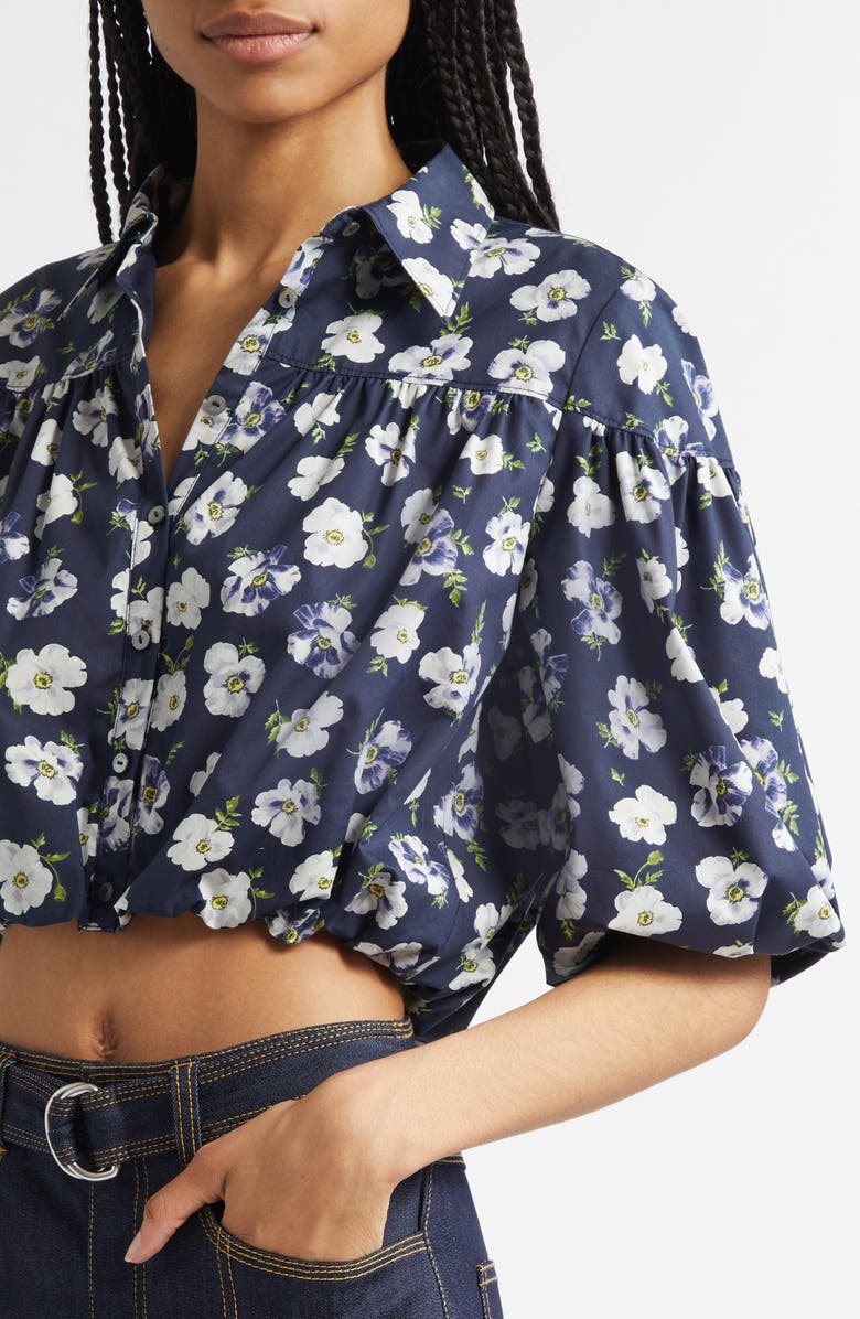 Cinq à Sept Tossed Poppies Elysa Top, Alternate, color, 